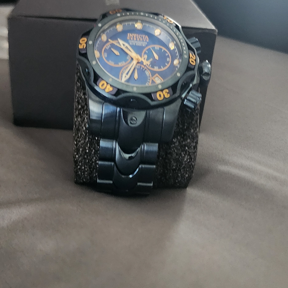 Invicta Black and Orange Men's Watch